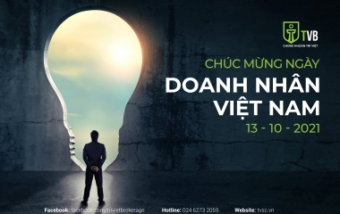 CHỨNG KHOÁN TRÍ VIỆT CHÚC MỪNG NGÀY DOANH NHÂN VIỆT NAM 13/10/2021 ️
